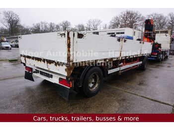 Renders NPSA22 Drehschemel Baustoff *Twistlock/Holzboden  - Dropside/ Flatbed trailer
