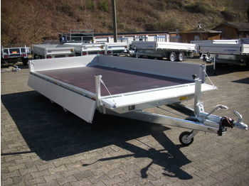 Saris PL 2027 mit Niedrigfahrwerk 4,06 x 2,04m  - dropside/ flatbed trailer