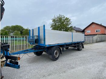 Schwarzmüller PA 2/E, Baustoff 6.8m, TOP ZUSTAND!  - Dropside/ Flatbed trailer