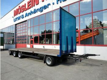 Sommer 3 Achs Jumbo- Plattform- Anhänger, 8,50 m Ladefl - dropside/ flatbed trailer