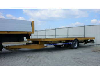 TRAX T111WOR Anhänger 6,30m Topzustand!  - dropside/ flatbed trailer