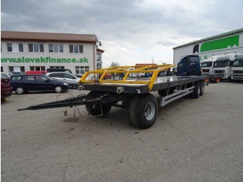Wielton PRS-3S, plattform, vin 693  - dropside/ flatbed trailer