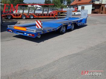 New Low loader trailer for transportation of heavy machinery EMTECH 2 OSIOWA Z ZAGŁĘBIENIAMI OBRZEŻY: picture 1