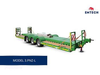 New Low loader trailer for transportation of heavy machinery EMTECH SERIA PNZ, MODEL: PNZ-L: picture 1