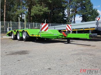 New Low loader trailer for transportation of heavy machinery EMTECH TRIDEM: picture 1