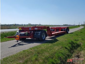 New Low loader trailer for transportation of heavy machinery EMTECH z odpinanym wózkiem do kombajnów i innych. Zagłębiana 1xRozciąg: picture 1