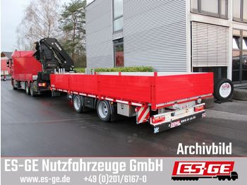 New Dropside/ Flatbed trailer ES-GE Tandemanhänger - Bordwände - CV: picture 1