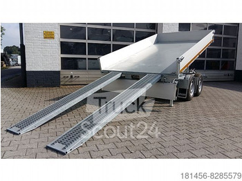 Eduard 330x180x30cm Elektro Notpumpe Auffahrrampen - Tipper trailer: picture 1