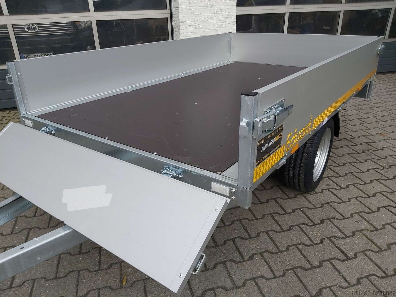 Eduard 750kg 230x145x30cm Alubordwände 13 Zoll Bereifung - Car trailer: picture 2