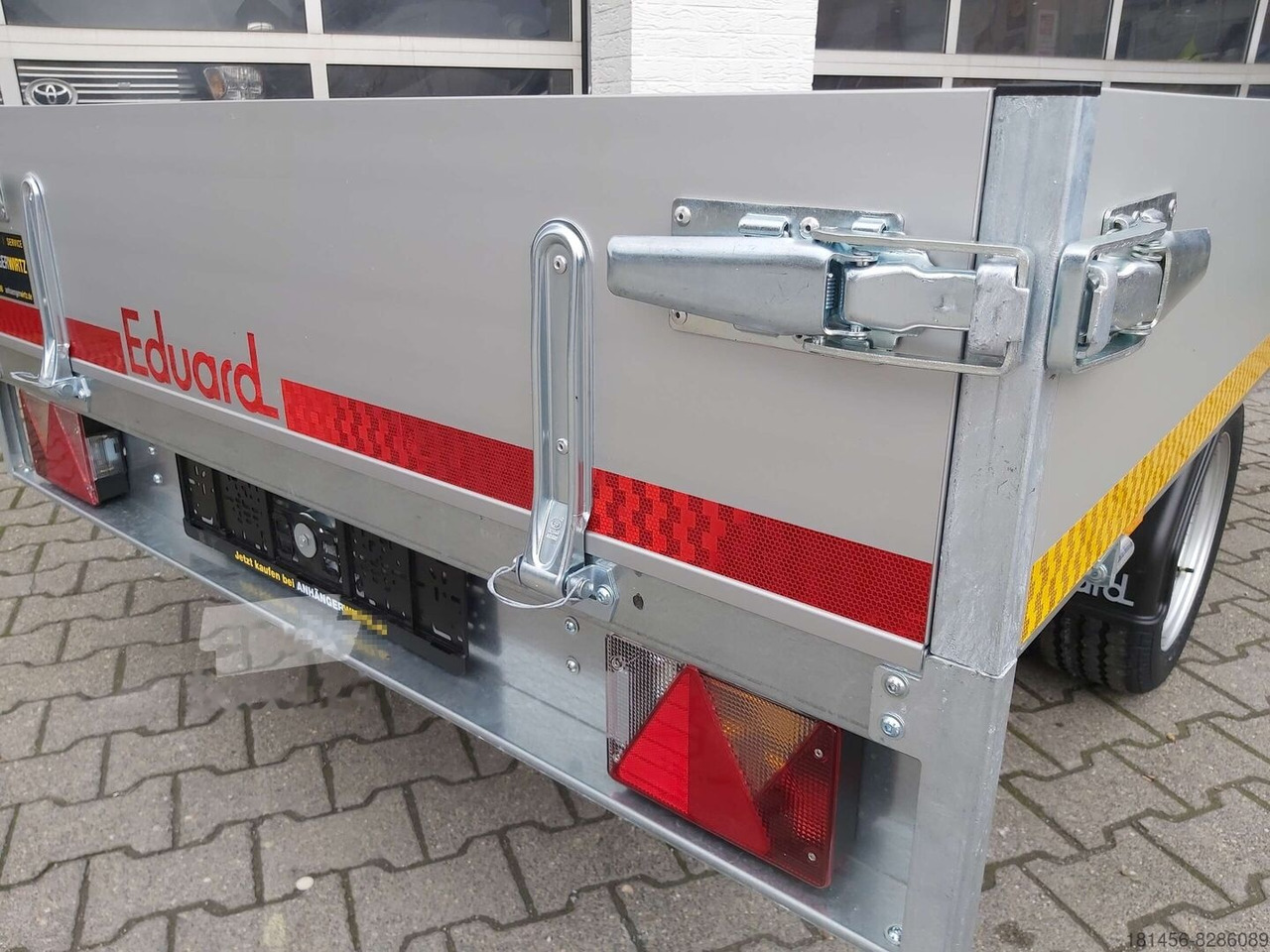 Eduard 750kg 230x145x30cm Alubordwände 13 Zoll Bereifung - Car trailer: picture 5