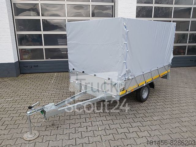 Eduard Hochplane Gesamthöhe 190cm 230x145x130cm 750kg - Curtainsider trailer: picture 1