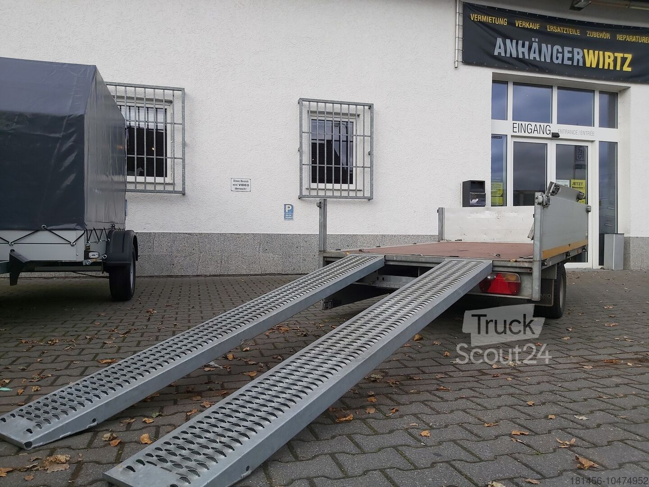 Eduard Multitransporter Rampen hohe Bordwände - Car trailer: picture 3