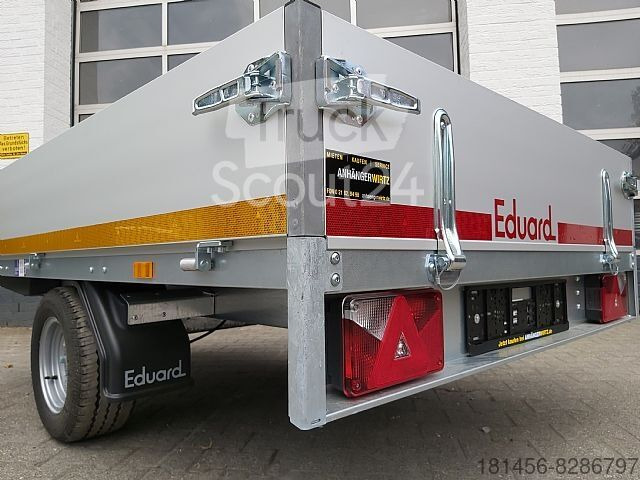 Eduard Pritsche Hochlader 10Zoll 1350kg gebremst - Car trailer: picture 5