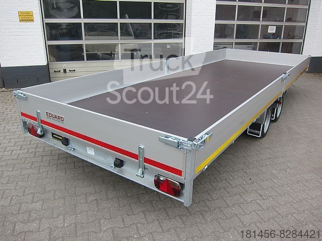 Eduard Transporter mit Rampen 3500kg 606x220x30cm - Dropside/ Flatbed trailer: picture 5