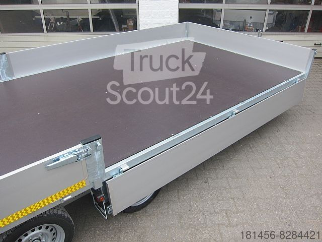 Eduard Transporter mit Rampen 3500kg 606x220x30cm - Dropside/ Flatbed trailer: picture 3