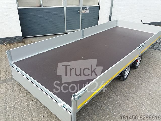 Eduard XXL Anhänger Pritsche 506x200x30cm 3000kg lager - Dropside/ Flatbed trailer: picture 5