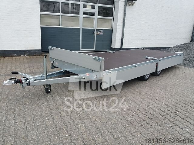 Eduard XXL Anhänger Pritsche 506x200x30cm 3000kg lager - Dropside/ Flatbed trailer: picture 1