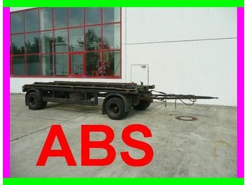 Container transporter/ Swap body trailer Eggers 2 Achs Abrollmuldenanhänger mit ABS: picture 1