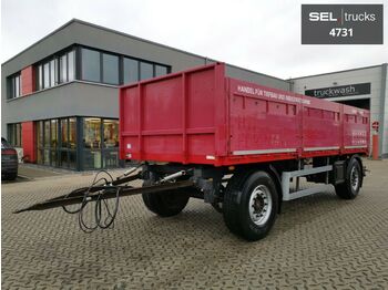 Dropside/ Flatbed trailer Eggers HP 180 EL / Baustoffe: picture 1