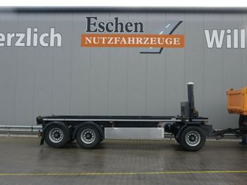 Container transporter/ Swap body trailer Eggers Kippchassis, Luft, BPW: picture 1