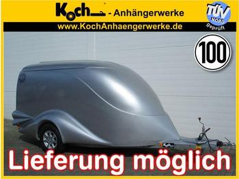 New Car trailer for transportation of heavy machinery Excalibur S1 Luxus silber metallic: picture 1