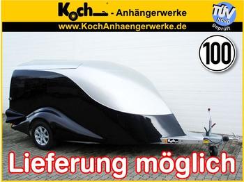 New Car trailer for transportation of heavy machinery Excalibur S2 Customstyle met. schwarz/silber: picture 1
