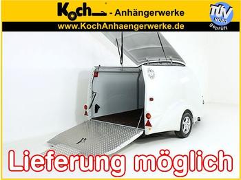 New Car trailer for transportation of heavy machinery Excalibur S2 Lichtgrau Luxus mit Alu Felgen: picture 1