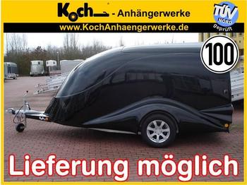 New Car trailer for transportation of heavy machinery Excalibur S2 Luxus Tiefschwarz: picture 1