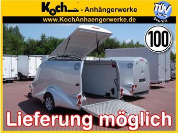 New Car trailer for transportation of heavy machinery Excalibur S2 Luxus mit Alu Felgen silber metallic: picture 1