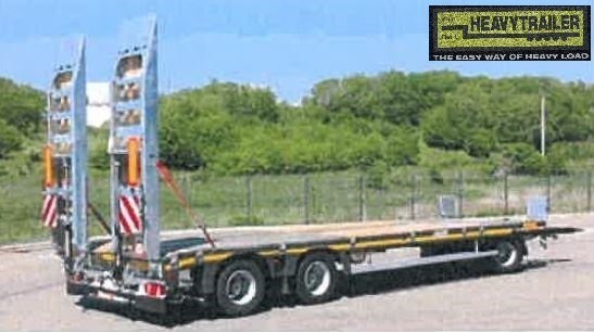 FAYMONVILLE MAX Trailer 3(1+2)-Achs-Anhänger mit hydr. Rampen - Low loader trailer: picture 1