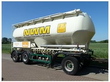 Tank trailer for transportation of bulk materials FELDBINDER FOOD 5 COMP: picture 1
