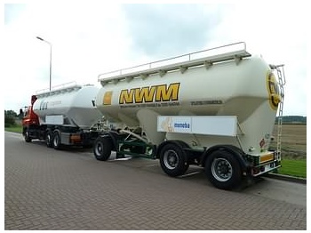 Tank trailer for transportation of bulk materials FELDBINDER FOOD, 5 COMP: picture 1