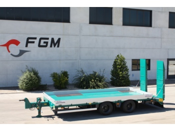 Low loader trailer FGM 18 AF- TRANSPORT OF CONSTRUCTION EQUIPMENT- FARMING MACHINES: picture 1