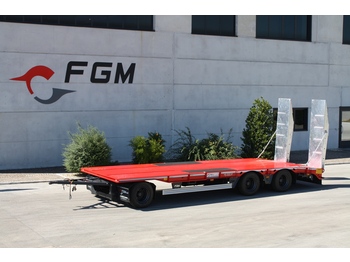 Low loader trailer for transportation of heavy machinery FGM 320 AF: picture 1