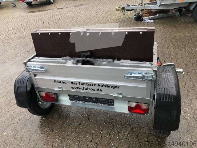Faltos Tieflader faltbarer Anhänger, 750 kg, 2420 x 1420 x 300 mm - Car trailer: picture 4