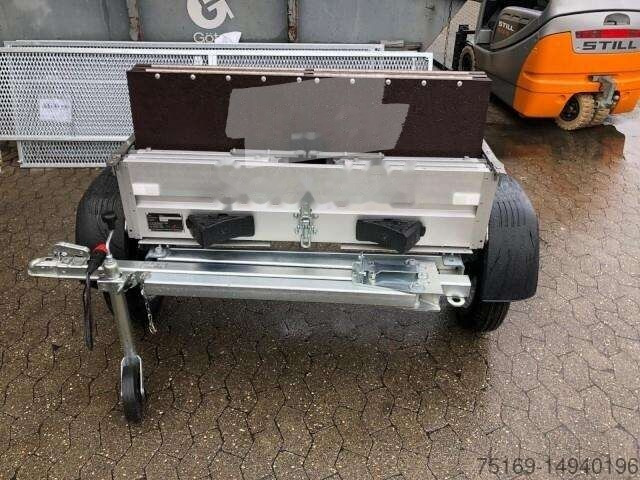 Faltos Tieflader faltbarer Anhänger, 750 kg, 2420 x 1420 x 300 mm - Car trailer: picture 3