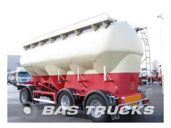 Tank trailer for transportation of bulk materials Feldbinder 31.000 Ltr / 5 Liftachse HEUT 31.3: picture 1