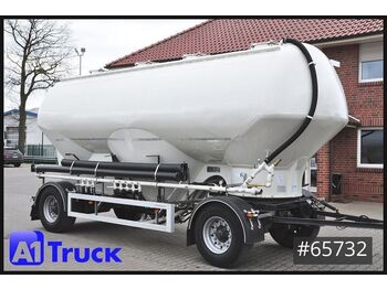 Tank trailer for transportation of bulk materials Feldbinder HEUT31.2, 31m³ Silo, Futter 4 Kammern, BPW,: picture 1
