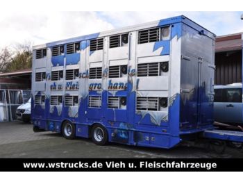 Livestock trailer Finkl 3 Stock  "Tandem"  Hubdach: picture 1