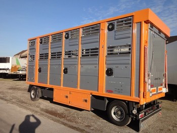 Closed box trailer for transportation of animals Finkl Vollalu 2 Stock: picture 1