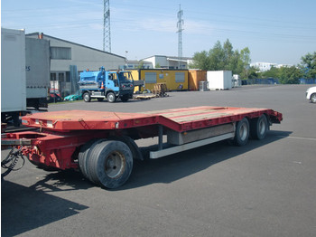 Low loader trailer for transportation of heavy machinery Fliegl DTS 300 verbreiterbar: picture 1