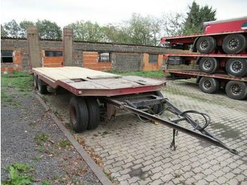 Low loader trailer Fliegl Hangler 3 TIPLZ 22, Tieflader mit Rampen: picture 1