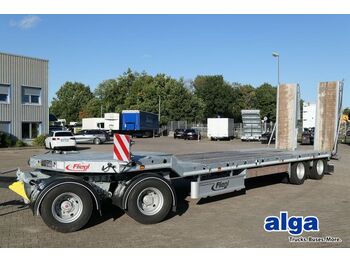 Low loader trailer Fliegl VTS-S 400, 4-Achser, Hydr. Rampen, neuwertig: picture 1