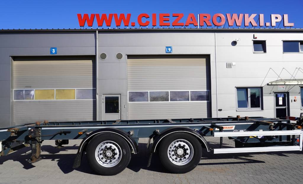 Fruehauf Trailer BDF (NEW) 6,000 km !!!  - Container transporter/ Swap body trailer: picture 1