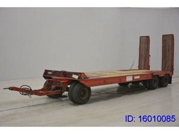 Low loader trailer for transportation of heavy machinery GHEYSEN&VERPOORT LOWBED TRAILER: picture 1