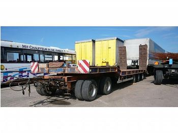 Low loader trailer for transportation of heavy machinery GOLDHOFER TUE 5: picture 1