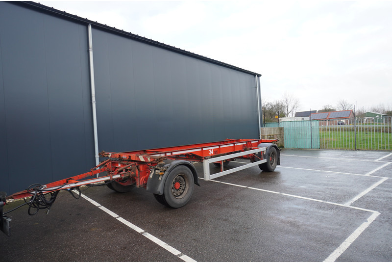 GS Meppel 2 AXLE 20FT CONTAINER TRANSPORT TRAILER - Container transporter/ Swap body trailer: picture 2