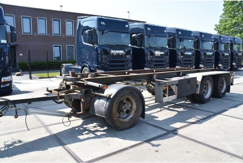 GS Meppel AC-2008 N - BPW AXLES - DRUM BRAKES - - Container transporter/ Swap body trailer: picture 1