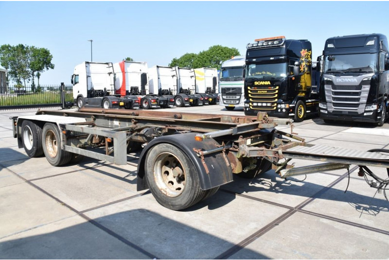 GS Meppel AC-2008 N - BPW AXLES - DRUM BRAKES - - Container transporter/ Swap body trailer: picture 4