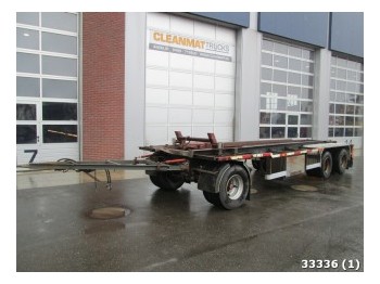 Container transporter/ Swap body trailer GS Meppel AC-2800R 3-assige containeraanhanger: picture 1